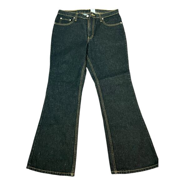 Jordache Denim - Jordache Womens Jeans 13/14 Cotton Bootcut Black Denim